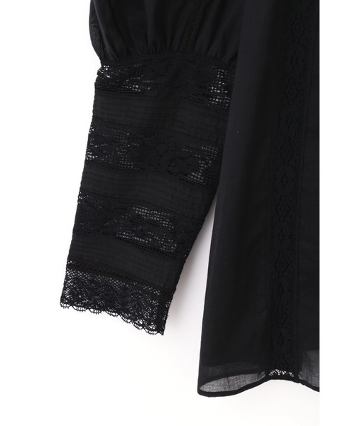 JILL STUART(ジルスチュアート)の「◆レースピンタックブラウス(シャツ/ブラウス・レディース・ホワイト/ブラック・FREE)」の18枚目の写真