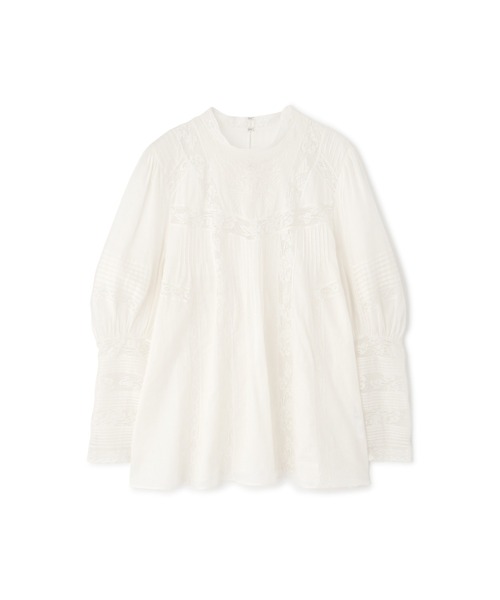 JILL STUART(ジルスチュアート)の「◆レースピンタックブラウス(シャツ/ブラウス・レディース・ホワイト/ブラック・FREE)」の15枚目の写真