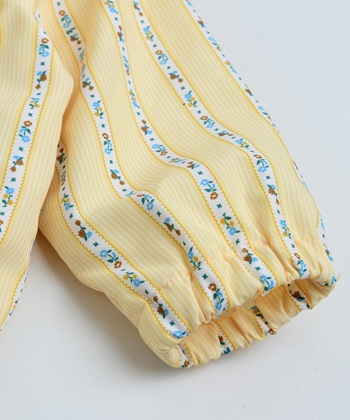 moimoln（モイモルン）の「【ReReアイテム】ブロッサムZIPブルゾン（ブルゾン・キッズ・ライトイエロー・100cm/110cm/120cm/130cm/140）」の2枚目の写真