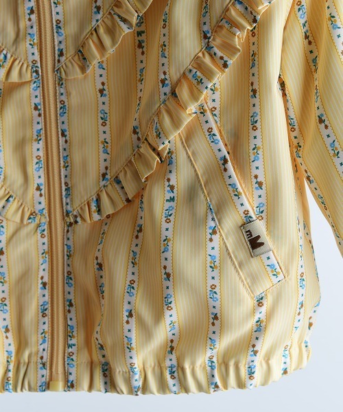 moimoln（モイモルン）の「【ReReアイテム】ブロッサムZIPブルゾン（ブルゾン・キッズ・ライトイエロー・100cm/110cm/120cm/130cm/140）」の5枚目の写真
