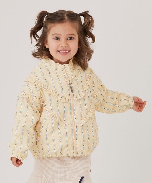 moimoln（モイモルン）の「【ReReアイテム】ブロッサムZIPブルゾン（ブルゾン・キッズ・ライトイエロー・100cm/110cm/120cm/130cm/140）」の11枚目の写真