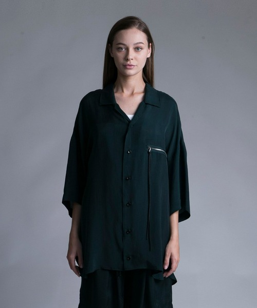 -〔WOMEN'S〕-　　MY_ マイ　　SHORT SHIRT