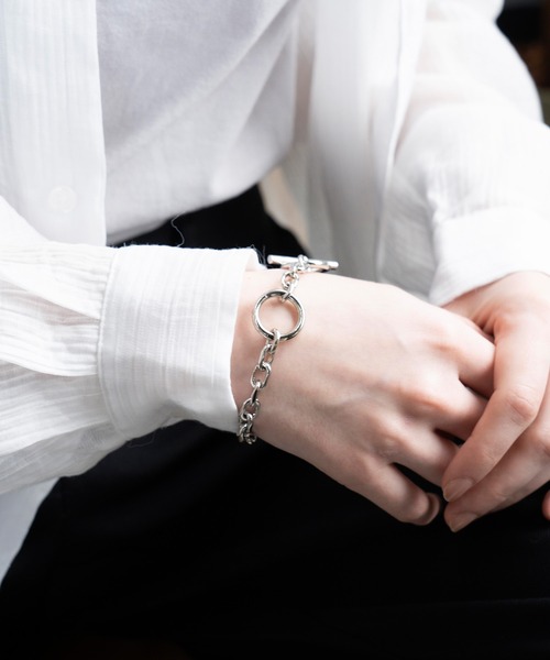 JUNRED(ジュンレッド)の「ital. from JUNRed / twin ring bracelet(ブレスレット・メンズ・シルバー・FREE)」の10枚目の写真