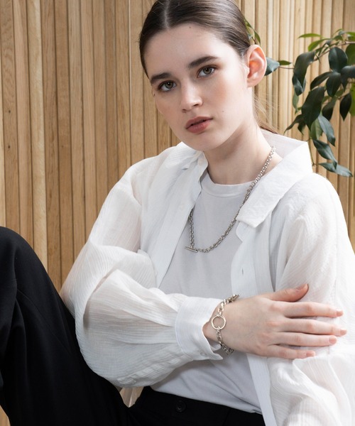 JUNRED(ジュンレッド)の「ital. from JUNRed / twin ring bracelet(ブレスレット・メンズ・シルバー・FREE)」の14枚目の写真