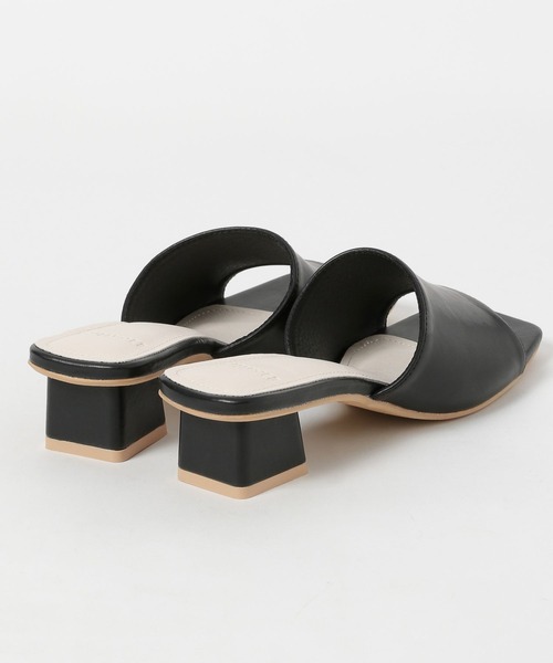 Heather(ヘザー)の「カラーアソートミュール 182411(サンダル・レディース・シルバー/アイボリー/ブラック/ラメ/ミント・M/L)」の6枚目の写真