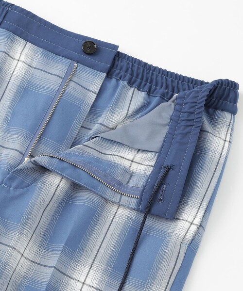 LOVELESS（ラブレス）の「オンブレチェック イージースラックス（スラックス・メンズ・ブラック/ブルー系その他2・S/L/M）」の10枚目の写真