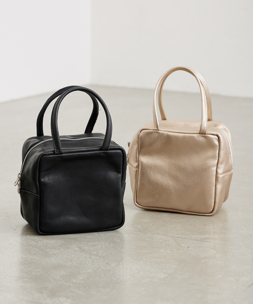FRAMeWORK（フレームワーク）の「【MORMYRUS/モルミルス】SQUARE MINI BAG（ハンドバッグ・レディース・ゴールド/ブラック・FREE）」の20枚目の写真