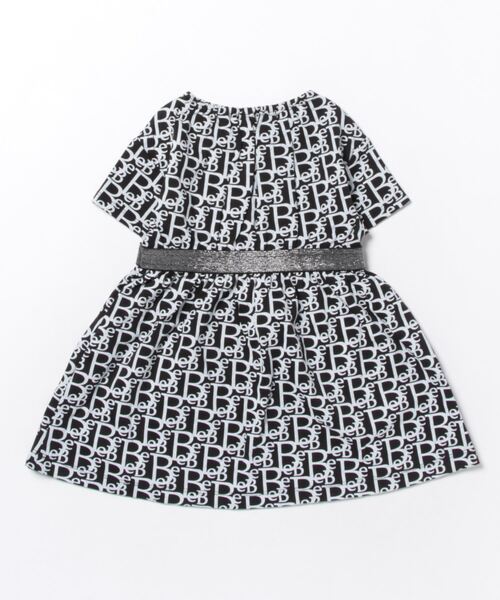 BeBe(ベベ)の「BeBe/【お揃い】コットンモノグラムプリントワンピース(90~150cm)(ワンピース・キッズ・ブルー系その他/ブラック系その他・150/100/90/130/140/120/110)」の22枚目の写真