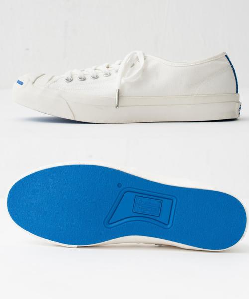 green label relaxing（グリーンレーベルリラクシング）の「別注[ジャックパーセル]JACK PURCELL スニーカー（25.5cm-28cm）（スニーカー・メンズ・ホワイト/ネイビー・28cm/26cm/27cm/25.5cm/26.5cm/27.5cm）」の9枚目の写真