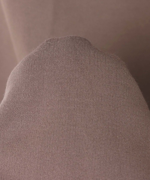 evernavy（エバーネイビー）の「ポンチフレアパンツ（その他パンツ・レディース・ブラック/ネイビー/グレイッシュベージュ/カーキ系/ブラウン系その他/アイボリー・M/L/S）」の14枚目の写真