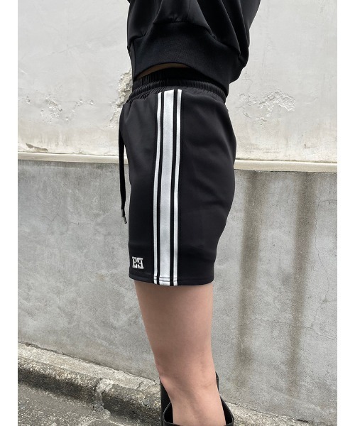 ENVYM（アンビー）の「サイドライントラックミニSK（スカート・レディース・ブラック/ホワイト・FREE）」の10枚目の写真