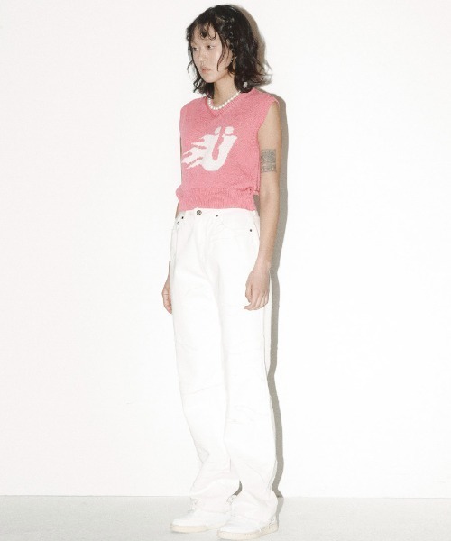 A'GEM/9 × .kom『ISTKUNST/イストクンスト』FIRE U LOGO MESH