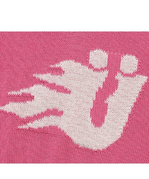 ISTKUNST（イストクンスト）の「A'GEM/9 × .kom『ISTKUNST/イストクンスト』FIRE U LOGO MESH VEST/ファイア U ロゴ メッシュ ベスト（ベスト・レディース・ブルー/ピンク・S/M）」の14枚目の写真