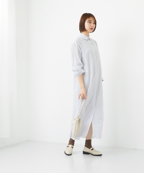 menue(メヌエ)の「2way Tストラップローファー(ローファー・レディース・ブラック/アイボリー/グレイッシュベージュ・L/M/LL/S)」の21枚目の写真