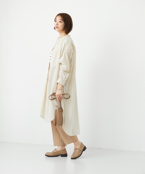 menue(メヌエ)の「2way Tストラップローファー(ローファー・レディース・ブラック/アイボリー/グレイッシュベージュ・L/M/LL/S)」の12枚目の写真