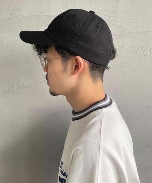 CHUMS（チャムス）の「[CHUMS/チャムス] ブービーロゴ刺繍 パイロットキャップ（キャップ・レディース・ネイビー/ベージュ/ブラック・F）」の6枚目の写真