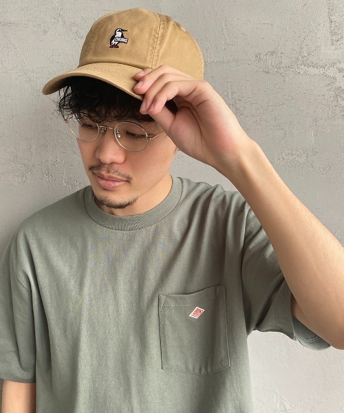 CHUMS（チャムス）の「[CHUMS/チャムス] ブービーロゴ刺繍 パイロットキャップ（キャップ・レディース・ネイビー/ベージュ/ブラック・F）」の11枚目の写真