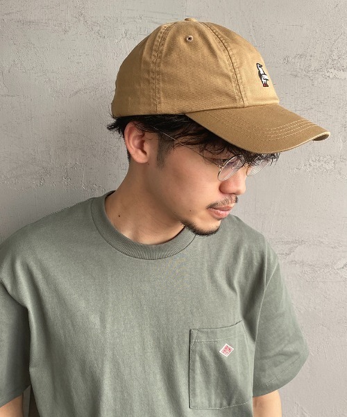 CHUMS（チャムス）の「[CHUMS/チャムス] ブービーロゴ刺繍 パイロットキャップ（キャップ・レディース・ネイビー/ベージュ/ブラック・F）」の12枚目の写真