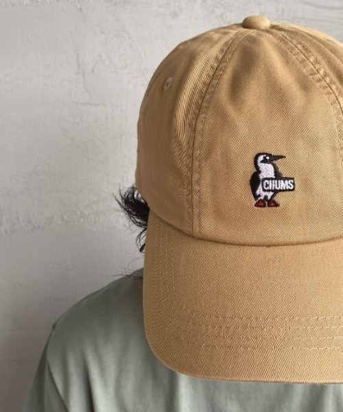 CHUMS（チャムス）の「[CHUMS/チャムス] ブービーロゴ刺繍 パイロットキャップ（キャップ・レディース・ネイビー/ベージュ/ブラック・F）」の16枚目の写真