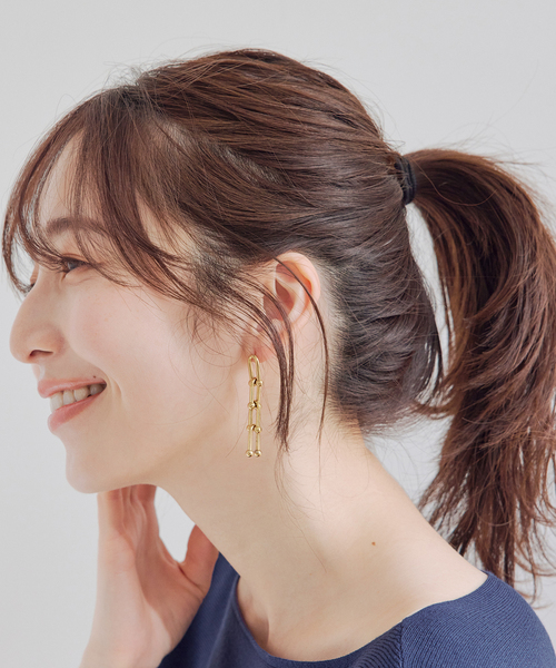 VIS(ビス)の「ステンレスアソートシンプルデザインピアス(ピアス(両耳用)・レディース・シルバー系その他/ゴールド系その他2/ゴールド系その他/シルバー系その他2/ゴールド/シルバー・FREE)」の9枚目の写真