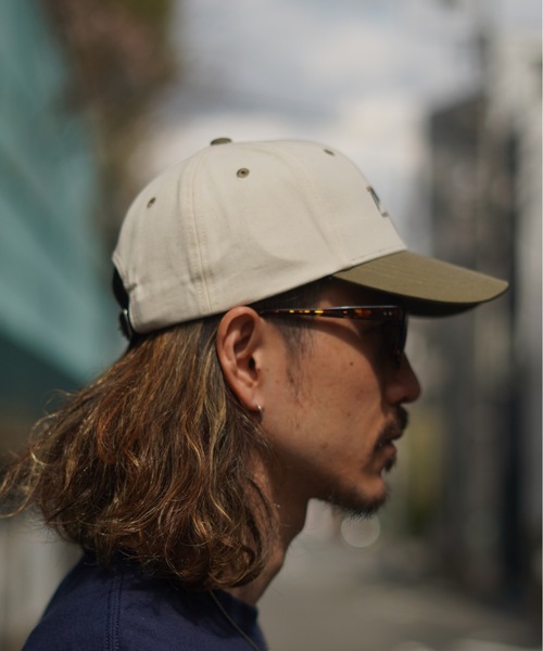 THRASHER(スラッシャー)の「MAG LOGO 2TONE 6P CAP/スラッシャー帽子(キャップ・メンズ・ネイビー/チャコール/ブラウン/カーキ・FREE)」の5枚目の写真