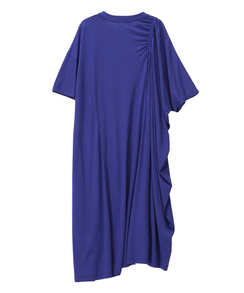 ZUCCa（ズッカ）の「三つ編みシャーリング/ワンピース（ワンピース  