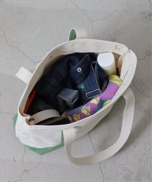 DOUBLE NAME（ダブルネーム）の「【CHEER UP】ミニ恐竜刺しゅうトートバッグ（トートバッグ・レディース・キナリ・FREE）」の6枚目の写真