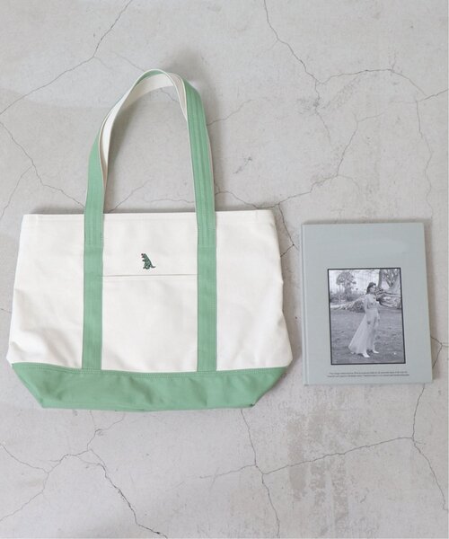 DOUBLE NAME（ダブルネーム）の「【CHEER UP】ミニ恐竜刺しゅうトートバッグ（トートバッグ・レディース・キナリ・FREE）」の11枚目の写真