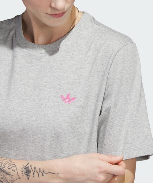 アディダス　シャツ　グレー Adidas Ultimate Tee Climalite Gray Crew Neck Casual Shirt