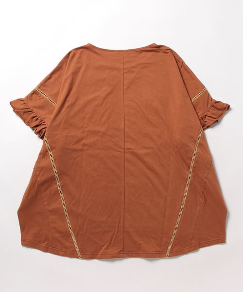 チチカカ（チチカカ）の「袖口フリルポンチョ（その他トップス・レディース・ベージュ/ネイビー/ブラウン・FREE）」の20枚目の写真