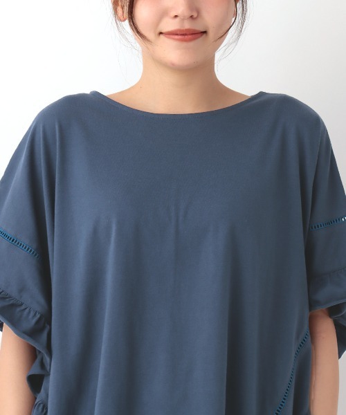 チチカカ（チチカカ）の「袖口フリルポンチョ（その他トップス・レディース・ベージュ/ネイビー/ブラウン・FREE）」の22枚目の写真