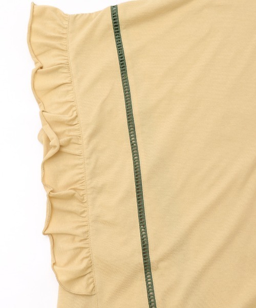 チチカカ（チチカカ）の「袖口フリルポンチョ（その他トップス・レディース・ベージュ/ネイビー/ブラウン・FREE）」の8枚目の写真