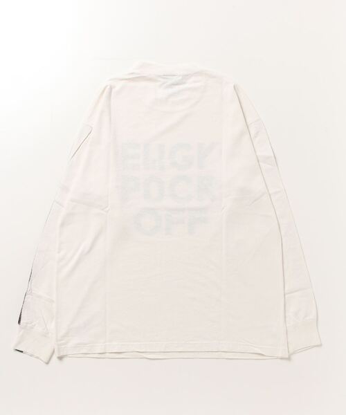 TENBOX(テンボックス)の「MANASTASH×TENBOX(マナスタッシュ×テンボックス) HEMP LS TEE ヘンプロンT(Tシャツ/カットソー・メンズ・ブラック/ホワイト・L/M/XL)」の3枚目の写真