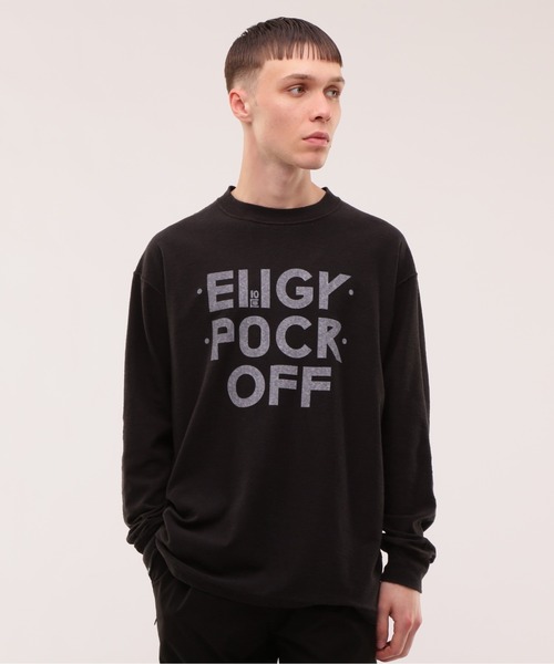 TENBOX(テンボックス)の「MANASTASH×TENBOX(マナスタッシュ×テンボックス) HEMP LS TEE ヘンプロンT(Tシャツ/カットソー・メンズ・ブラック/ホワイト・L/M/XL)」の16枚目の写真