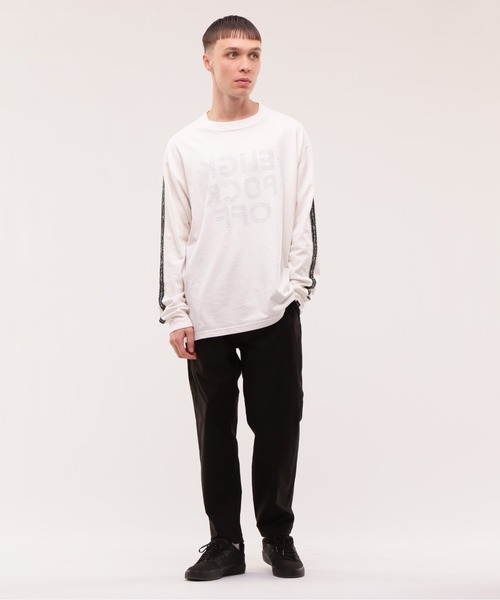 TENBOX(テンボックス)の「MANASTASH×TENBOX(マナスタッシュ×テンボックス) HEMP LS TEE ヘンプロンT(Tシャツ/カットソー・メンズ・ブラック/ホワイト・L/M/XL)」の17枚目の写真