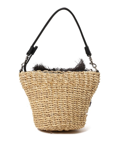 CAROLINA GLASER（カロリナ グレイサー）の「BAGMATI × CAROLINA GLASER /  CAT2way BAG（ショルダーバッグ・レディース・ベージュ・ONE SIZE）」の8枚目の写真