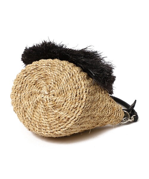 CAROLINA GLASER（カロリナ グレイサー）の「BAGMATI × CAROLINA GLASER /  CAT2way BAG（ショルダーバッグ・レディース・ベージュ・ONE SIZE）」の10枚目の写真