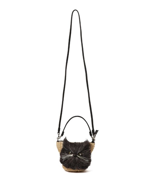 CAROLINA GLASER（カロリナ グレイサー）の「BAGMATI × CAROLINA GLASER /  CAT2way BAG（ショルダーバッグ・レディース・ベージュ・ONE SIZE）」の11枚目の写真
