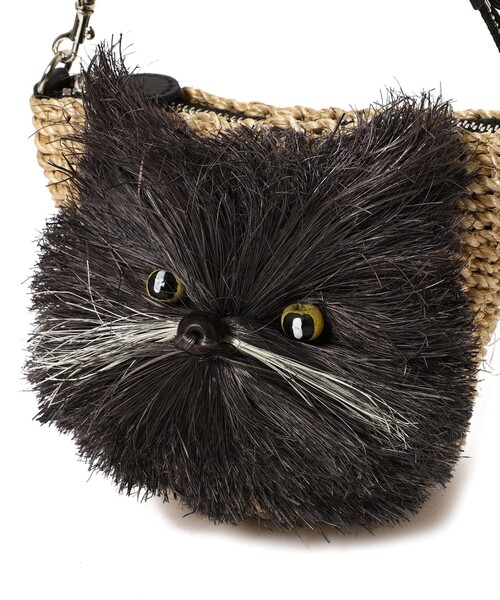 CAROLINA GLASER（カロリナ グレイサー）の「BAGMATI × CAROLINA GLASER /  CAT2way BAG（ショルダーバッグ・レディース・ベージュ・ONE SIZE）」の14枚目の写真