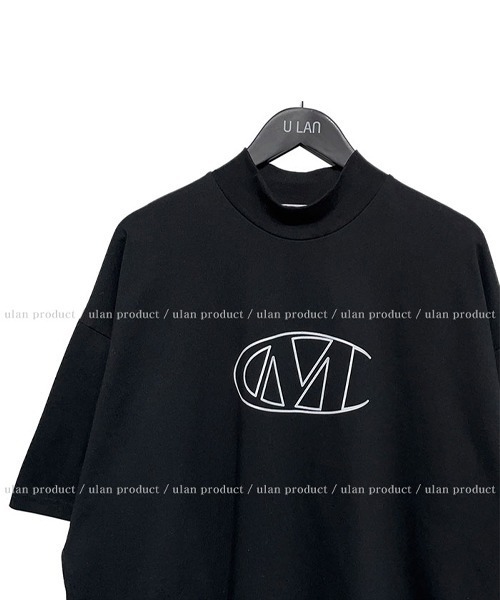 U LAN(ユーラン)の「ULAN MCハーフネックオーバー半袖Tシャツ(Tシャツ/カットソー・レディース・チャコールグレー/ブラック・FREE)」の16枚目の写真