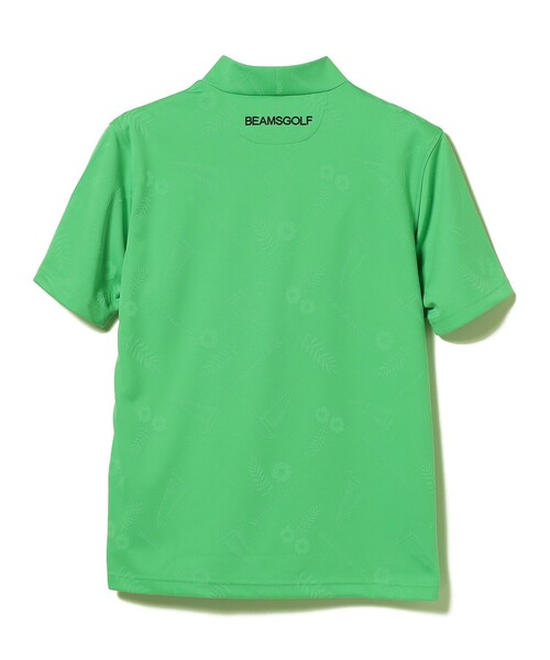 BEAMSGOLF - BEAMS GOLF PURPLE LABELバイカラー モックネックシャツ　L 84030021551_C_1.jpg