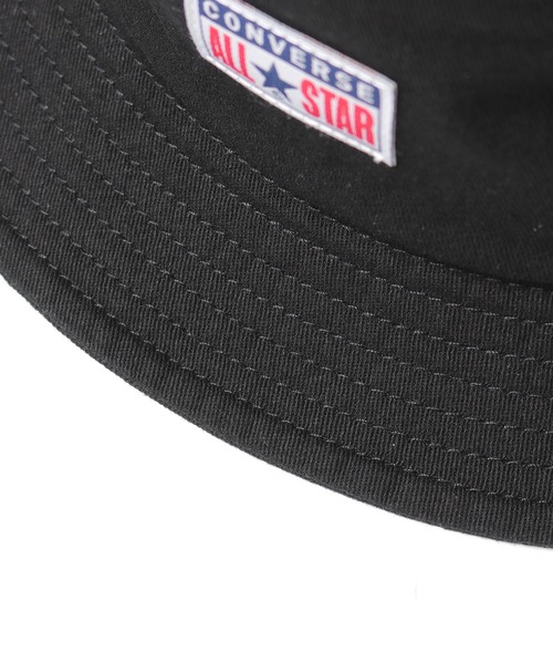 CONVERSE(コンバース)の「CONVERSE/コンバース CNM COLOR 6P HAT バケットハット ワンポイント ロゴ(ハット・メンズ・ブラック/ベージュ・58)」の7枚目の写真