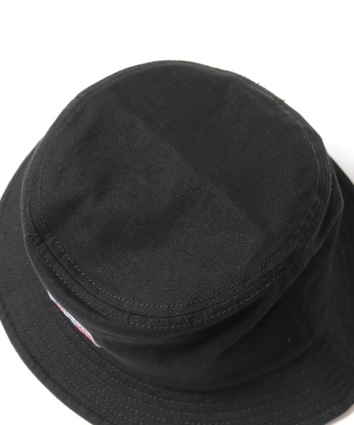 CONVERSE(コンバース)の「CONVERSE/コンバース CNM COLOR 6P HAT バケットハット ワンポイント ロゴ(ハット・メンズ・ブラック/ベージュ・58)」の3枚目の写真