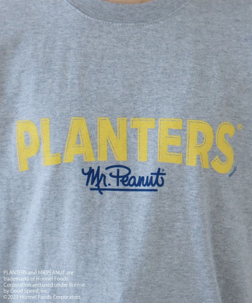 PAR ICI（パーリッシィ）の「PLANTERS Tシャツ（Tシャツ/カットソー・レディース・グレー/ホワイト・FREE）」の5枚目の写真
