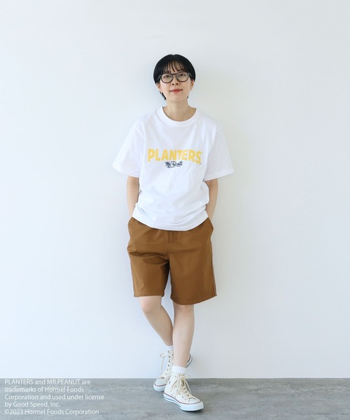 PAR ICI（パーリッシィ）の「PLANTERS Tシャツ（Tシャツ/カットソー・レディース・グレー/ホワイト・FREE）」の7枚目の写真