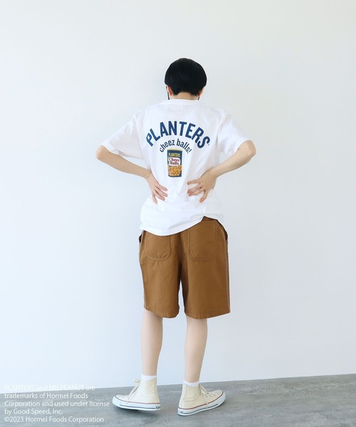 PAR ICI（パーリッシィ）の「PLANTERS Tシャツ（Tシャツ/カットソー・レディース・グレー/ホワイト・FREE）」の8枚目の写真