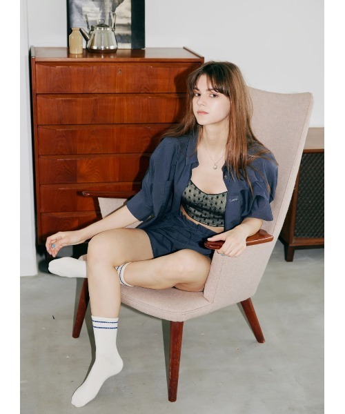 COEL（コエル）の「チュールブラトップ（その他トップス・レディース・ベージュ/ブラック・38/36）」の12枚目の写真