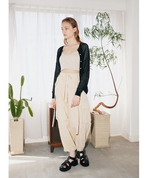 COEL（コエル）の「チュールブラトップ（その他トップス・レディース・ベージュ/ブラック・38/36）」の13枚目の写真