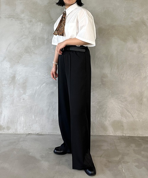 kutir(クティール)の「スカーフ付きシャツ(シャツ/ブラウス・レディース・ブラウン/グリーン/ネイビー・FREE)」の12枚目の写真