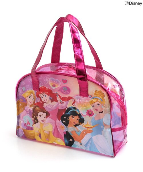 Disney（ディズニー）の「ボストンバック<ディズニープリンセス>（スイムグッズ・キッズ・マルチ・FREE）」の5枚目の写真